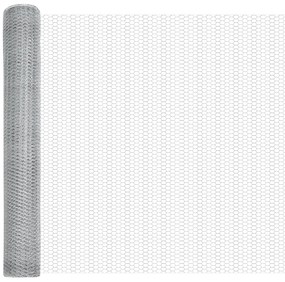Postes de Cerca vidaXL 22 pcs U-Channel 100 cm Aço Galvanizado, Cerca