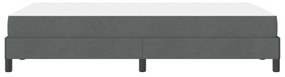 Cama Box Outros Cinzento escuro 120 x 190 cm tecido