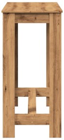 Mesa de bar 102x50x103,5cm derivados madeira carvalho artisiano