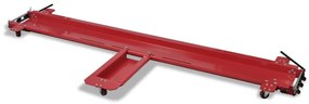 Suporte motocicleta em vermelho