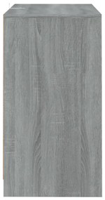 Aparadores 2 pcs 70x41x75 cm derivados de madeira cinza sonoma