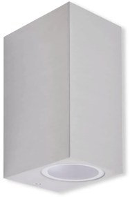 Candeeiros exteriores com iluminação superior e inferior 2 pcs