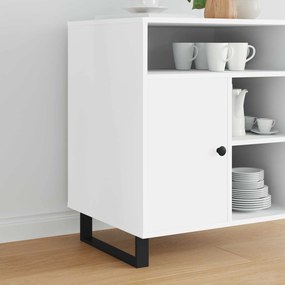 vidaXL Pés de Móveis 2 pcs Preto 376 x 40,5 x 100 mm Ferro