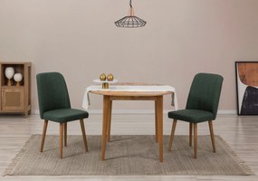 Conjunto de Mesa de Jantar Extensível e Cadeiras Vina – Pinho Atlântic