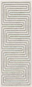 Passadeira lavável de pelo curto Labyrinth por Jonathan Adler