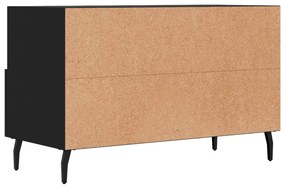 Móvel p/ TV 80x36x50 cm derivados de madeira preto