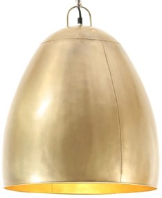 Candeeiro suspenso industrial redondo 25 W 42 cm E27 bronze