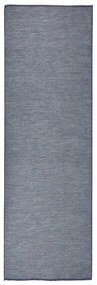 vidaXL Tapete de tecido plano para exterior 80x250 cm azul