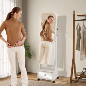 Mesa de entrada de mármore sintético de 100 cm com apoios de pés ajustáveis - preta