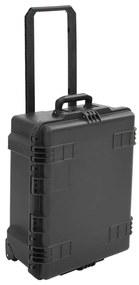 Mala de viagem portátil 62,5x50x28,5 cm PP preto