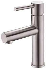 Torneira monocomando para lavatório fabricado em aço de alta resistência com um acabamento cromado Moscú