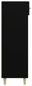 Sapateira 60x35x105 cm derivados de madeira preto