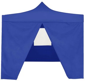 Tenda Dobrável Pop-Up Paddock Profissional Impermeável - 2x2 m - Azul