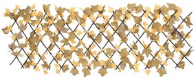 Treliça de ácer artificial extensível 5 pcs 180x60 cm laranja