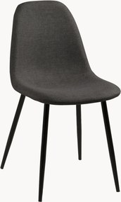 Cadeiras de jantar estofadas Wilma, conjunto de 4