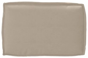 Conjunto de Almofadas para Palete 3 pcs Cinzento-acastanhado