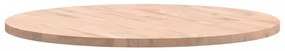 Tampo de mesa redondo Ø80x2,5 cm madeira de faia maciça