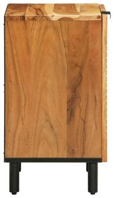 Armário de Banheiro vidaXL 38x33,5x58 cm Madeira Sólida de Acácia