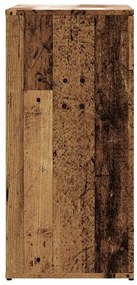 Aparador 80x36x75 cm derivados de madeira madeira velha