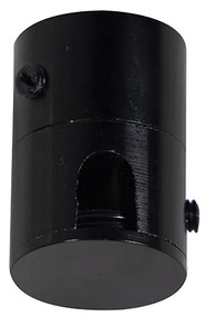Candeeiro de suspensão dourado 3-luzes com LED espelho dourado regulável - Cava Luxe Moderno