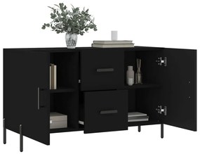 Aparador 100x36x60 cm derivados de madeira preto