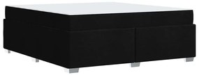 Estrutura da Cama Outros Preto 180 x 200 cm tecido