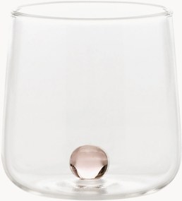 Copos de borosilicato artesanais Bilia, conjunto de 6