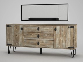 Aparador Costa Caraíba com Espelho – 180 x 78 x 45 cm | Elegância e Fu