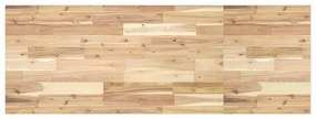 vidaXL Tampo p/ móvel casa de banho 120x50x2 acácia maciça não tratada