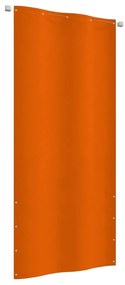 vidaXL Tela de varanda 100x240 cm tecido oxford laranja