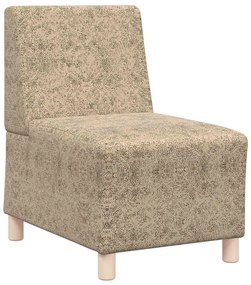 vidaXL | Cadeira Sofa | com almofada Cinzento-claro 55 x 74 x 82 cm