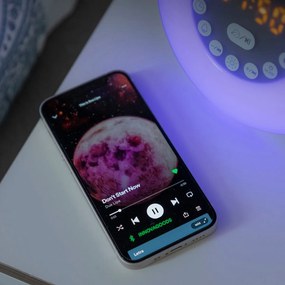 Despertador Amanhecer Recarregável com Alta voz Slockar InnovaGoods