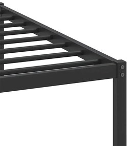 Estrutura cama sem colchão 193x203 cm carvalho castanho