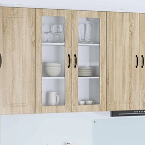 vidaXL Armário de Cozinha com porta Carvalho Sonoma 80 x 31 x 100 cm