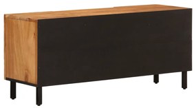 Móvel de TV 105x33x46 cm madeira de acácia maciça
