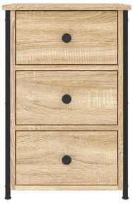 Mesa de cabeceira 40x36x60 cm derivados madeira carvalho sonoma