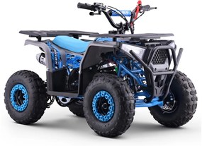 MINI MOTO 4 GASOLINA PARA CRIANÇAS Bull 49cc tipo ATV Azul
