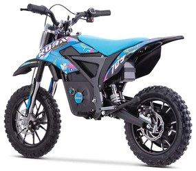 Mini moto elétrica para crianças MINICROSS 709 550W Azul