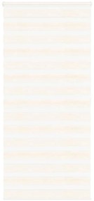 vidaXL Cortina de zebra 115x200 cm largura do tecido 110,9cm poliéster