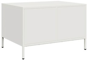 Móvel de TV 68x50x43,5 cm aço laminado a frio branco