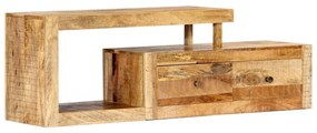 Móvel de TV 120x30x40 cm madeira de mangueira maciça