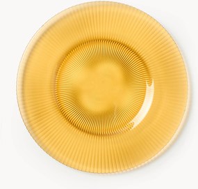 Pratos de pequeno-almoço com padrão em relevo Effie, conjunto de 4