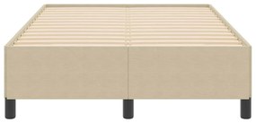 Cama vidaXL Verde Claro Cinza 120x200 cm Tecido Canelado