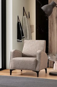 Cadeira Wing Petra – Castanho Claro – 78 cm x 87 cm x 78 cm