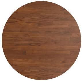 Mesa de bar Ø60x89,5 cm carvalho maciço castanho-escuro