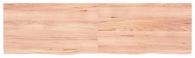 Prateleira de parede 180x50x(2-4) cm carvalho tratado castanho