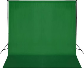vidaXL Sistema porta-fundos 600 x 300 cm verde
