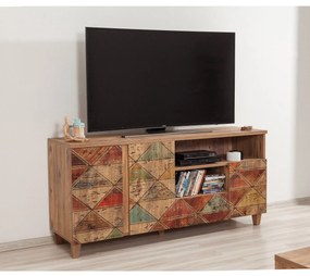 Móvel TV Marina – Pinho Atlântico – 160 cm x 65 cm x 45 cm
