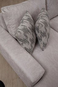 Sofá de Canto Porto Corner – Bege – 155 cm x 314 cm x 200 cm