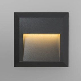 Conjunto de 2 candeeiros de parede modernos cinzento escuro, incluindo LED - Gem 2 Moderno